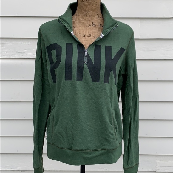 Victoria’s Secret PINK quarter zip size medium - Picture 1 of 5